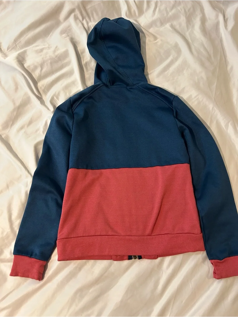 Jack Wolfskin Kids Fleece Hoodie Jacket Blue Pink Youth Small 140/146 9-10